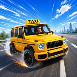 Biểu tượng Taxi Driver Simulator Games 3D